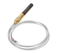 Hemobllo Thermocouple pour Chauffage à Gaz et Chauffe-Eau Adaptateur de Capteur de Température Fil pour Thermocouple Compatible avec Foyer et Friteuse à Gaz Raccord Fileté