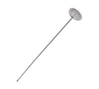 Hemobllo Thermomètre de Sol à Compost Acier Inoxydable avec Longue Outil de Mesure de Température Extérieur Intérieur pour Jardinage et Compostage Précis