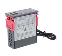 Hemobllo Thermostat Électronique Numérique 12 V Capteur et Affichage Micro-Ordinateur - Régulateur de Température Portable pour Refroidissement et Chauffage - Contrôleur pour Réfrigérateur