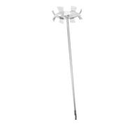Hemobllo Tige de Mélange pour Perceuse Galvanisé Outil Léger Résistant à Usure pour Peinture Boue et Plâtre Facile à Installer et Haute Efficacité de Mélange