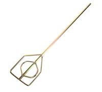 Hemobllo Tige de Mélange pour Perceuse Portable Acier Robuste Agitateur Polyvalent pour Peinture Boue et Ciment Accessoire pour Rénovation et Construction