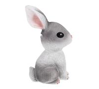 Hemobllo Tirelire Lapin Ornement Animalier pour Bureau Décoration Maison Cadeau Anniversaire Garçon Fille