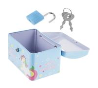 Hemobllo Tirelire Licorne avec Serrure pour Garçon Fille Tirelire Fille et Garçon Boîte à Amusante pour Économies Cadeau Educatif Couleur et Style Aléatoires