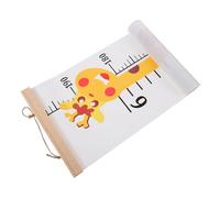 Hemobllo Toise Murale de Croissance pour Garçon Fille avec Motif Girafe Décoration Murale Pratique et Règle de Mesure Suspendue Précise pour Chambre et École