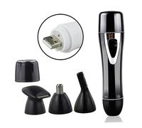 Hemobllo Tondeuse Électrique Nez Et Oreilles Multi-fonctions Usb Rechargeable Rasoir Portable Pratique Pour Hommes Et Femmes Noir