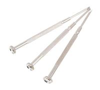 Hemobllo Tournevis pour Saxophone en Métal Argenté 3 Pièces, Léger et Résistant à L'usure, Accessoire pour Réparation D'instruments à Vent comme Flûte et Piccolo
