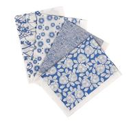 Hemobllo Transfert Céramique Papier pour Poterie, 4 Feuilles en Papier Transfert Céramique, Pratique pour DIY Crafts, Décalcomanie Classique en Argile à Feu