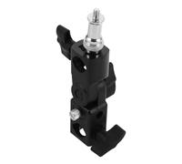 Hemobllo Tripod Flash Stand Bracket with Umbrella Mount Stable Photography Lamp Holder Compatible with Hot Shoe Accessories and DSLR Lighting Equipment