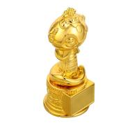 Hemobllo Trophée du Nouvel an Serpent Prix Décoratif Figurine Trophée du Concours Trophée des Gagnants Trophée De Baseball Trophée des Enfants Trophées Mini Trophée Résine Doré