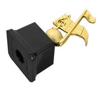 Hemobllo Trophée Musical en Plastique Doré Petit Format Décoration pour Concours de Chant Scolaire Récompense Souvenir pour Garçon et Filles et Élèves Trophée D’Honneur pour Compétition