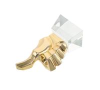 Hemobllo Trophée « Pouce Levé » pour Garçon et Filles en Cristal et Métal - Mini Trophée de Récompense Doré - Prix de Participation ’Excellence pour Compétitions Scolaires et Événements