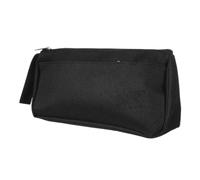 Hemobllo Trousse à Crayons Oxford Noire Double Couche pour Étudiants, | Grosse Capacité, Fermeture à Glissière Fluide, Tissu Résistant, Format 21,5x10,5x5,5cm