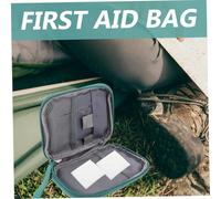 Hemobllo Trousse De Secours Portable Verte Petit Format Pochette De Soins à Main Capacité Importante Léger Et Pratique Pour Voyage Camping Et Usage Domestique