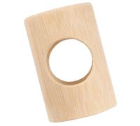 Hemobllo Tunnel pour Hamster en Bambou Jouet Cachette Tube Large Grosse Taille Refuge pour Petits Animaux Jeu Cage