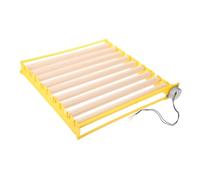 Hemobllo Œuf Automatique Compact avec Plateau de Retournement pour Poules Canards Cailles et Oiseaux Rotation Complète et Accessoire Couveuse Domestique Polyvalent