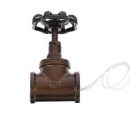 Hemobllo Vanne Arrêt Lumière Style Steampunk Fil Électrique, Compatible Lampe LED de Table, Facile à Nettoyer pour Décoration Vintage Industrielle