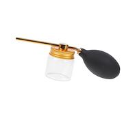 Hemobllo Vaporisateur de Capillaire Applicateur de Fibres pour Salon à Domicile Bouteille Silicone Dorée pour Épaississement des Cheveux et Camouflage des