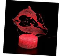 Hemobllo Veilleuse Led Usb Lampe De Chevet Capteur Tactile Lampe Décorative Colorée 7 Couleurs Pour Chambre D'garçon Et Filles Sans Piles