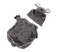 Hemobllo Vêtement pour Chien Petit Chien Épaissi Chaud Manteau Cosplay Animal Costume Original pour Fête Carnaval Hiver