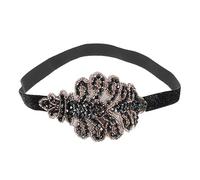 Hemobllo Vintage Flapper Headband Accessoire de Cheveux Art Déco Bandeau Tête Unique pour Fête et Festival
