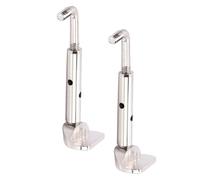 Hemobllo Vis de Mentonnière en Alliage Zinc 2 Pièces pour Violon 3/4 et 4/4, Accessoires Violon, Fixation Stable pour Mentonnière, Outil Indispensable pour Musicien, Usage Orchestre