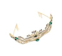 Hemobllo Wedding Crown For Bride Glitter Birthday Crown Headband With Rhinestones Comfortable Princess Tiara Hair Accessory For Weddings Birthdays Proms And Parties