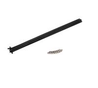 HEMODIAN Rayons De VéLo Rayon de vélo Noir en Acier Inoxydable 12G(10PCS-163mm-Black)