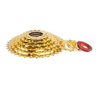HEMODIAN Roue Libre Cassette dorée for vélo de Route VTT 8/9/10/11 Vitesses, Roue Libre, pièces, Volant d'inertie Golden 8v 9v 10v 11v(11S 11-25T Gold)