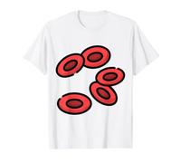 Hémoglobine RBC globules Rouges érythrocytaires T-Shirt Graphique avec Valeur