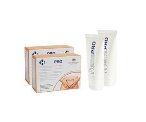 Hémorroïdes - 2 Hemapro Pills + 2 Hemapro Cream: Pilules et Crème pour prévenir et soulager les hémorroïdes