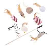 HEMOTON 1 Ensemble de Jeu pour Chat avec Souris pour Instinct de Chasse de Votre pour Éviter Griffures