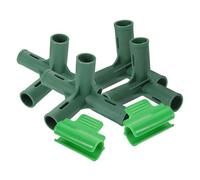 HEMOTON 1 Ensemble Kit de Connecteurs Plastique pour de Raccords et Pince à Film Adaptateurs pour Construction de Agriculture et Jardinage