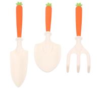 HEMOTON 1 Ensemble Outils de Jardinage pour Truelle et Râteau Plastique pour et Planter Extérieur Kit de Carotte