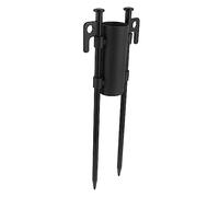 HEMOTON 1 Ensemble Support de Poteau de Tente Renforcé Kit de Fixation pour Camping avec Piquets pour Tentes et Auvents Plein Air