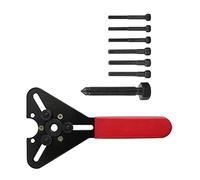 HEMOTON 1 Jeu Clé Outils Outil De Démontage d'embrayage en Métal Outil De Maintien d'embrayage A/c en Métal Kit De Démontage d'embrayage A/c Poignée en Plastique Acier Ventouse