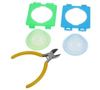 HEMOTON 1 Jeu De De Tunnel pour Animaux De Compagnie Plaques De Connexion Remplaçables pour Tunnel De Hamster Pince pour Tube De Hamster Embouts De Tube De Hamster Plaques De
