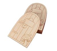 HEMOTON 1 Jeu Décoration De Portes De Fées Charmantes pour Ornement De Jardin Décoration 10 Pièces