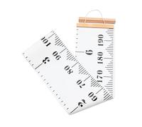 HEMOTON 1 Jeu Règle De Taille Pour Enfants Règle De Croissance Chapeaux Enfants Art Mural Bonnet Bébé Décor Règle Murale à Hauteur D'enfant Ng Nordique Toile De Bébé Altimètre Blanche