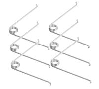 HEMOTON 1 Jeu Ressorts De Prise Main Pour Cisailles De Jardin Ressorts V Inoxydable Pour Remplacement Pruners Outils De Jardinage 6 Pièces