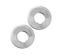 HEMOTON 1 Paire Couvre Échelle de Piscine INOX Lot de Accessoires Décoratifs pour Échelles de Piscine de Remplacement pour Main Courante