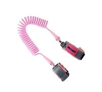 HEMOTON 1 Pc Corde Anti-perte Pour Les Enfants Ceinture Anti-perte Sangles De Harnais Laisse De Poignet Pour Enfants Lien De Poignet Anti Enfant Perdu Bébé Laisse Rose Réfléchissant