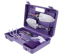 HEMOTON 1 Pièce Boîte à Outils De Pelle De Jardin Outil De Plantation Accessoire De Jardinage Petits Outils De Jardin Outils De Plantation Râteau a Main Violet Plastique