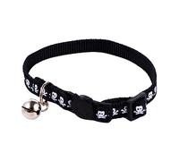 HEMOTON 1 Pièce Collier Halloween pour Design Crâne Ajustable Accessoire de Stylé pour Animaux de Compagnie Parfait pour Déguisements Halloween