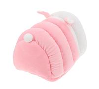 HEMOTON 1 Pièce Nid de Coton Chaud Lits de cobaye Cochon Confortable cachette Habitat doublures de cobaye Petit Maisons Hamster lit Lits pour Animaux de Compagnie Rose