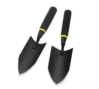 HEMOTON 1 Pièce Petite de Jardin Acier Manganèse Épais pour Plantation Outil Ergonomique Noir pour Jardinage Transfert de Terre
