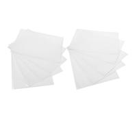 HEMOTON 10 Pièces Autocollant en Vinyle Holographique Imprimable, Blanc | Adhésif Imperméable, Découpe Facile, Film Laminé Aluminium, pour Mugs et Posters, Décoration DIY