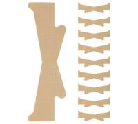 HEMOTON 10 Pièces Bande Adhésive Invisible pour Lifting du Cou en Pvc Technologie Avancée de Tension, Application Pratique pour Usage Quotidien et Occasions Spéciales
