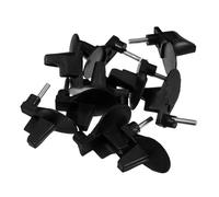 HEMOTON 10 Pièces Bloc de Chaîne Remplaçable pour Tronçonneuse Stabilisateur de Chaîne de Tronçonneuse Accessoire de Sécurité