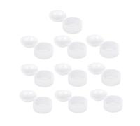HEMOTON 10 Pièces Boîte De Rangement Sucette Étuis à Sucette Garçon Titulaires Stockage Contenant De Sucette Étui Porte-sucette Housse De Sucette Etui Protège-sucette Transparent Pp