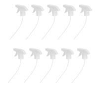 HEMOTON 10 Pièces Buse de Pulvérisation Conception Ergonomique 28 Mm en Plastique Blanche et Anti-Fuite pour Bouteille Spray pour Jardinage et Nettoyage Domestique
